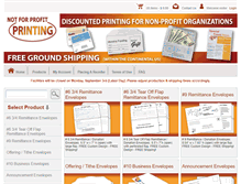 Tablet Screenshot of notforprofitprint.com